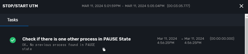 StopStart TaskStatus4 Single