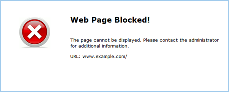 block screen