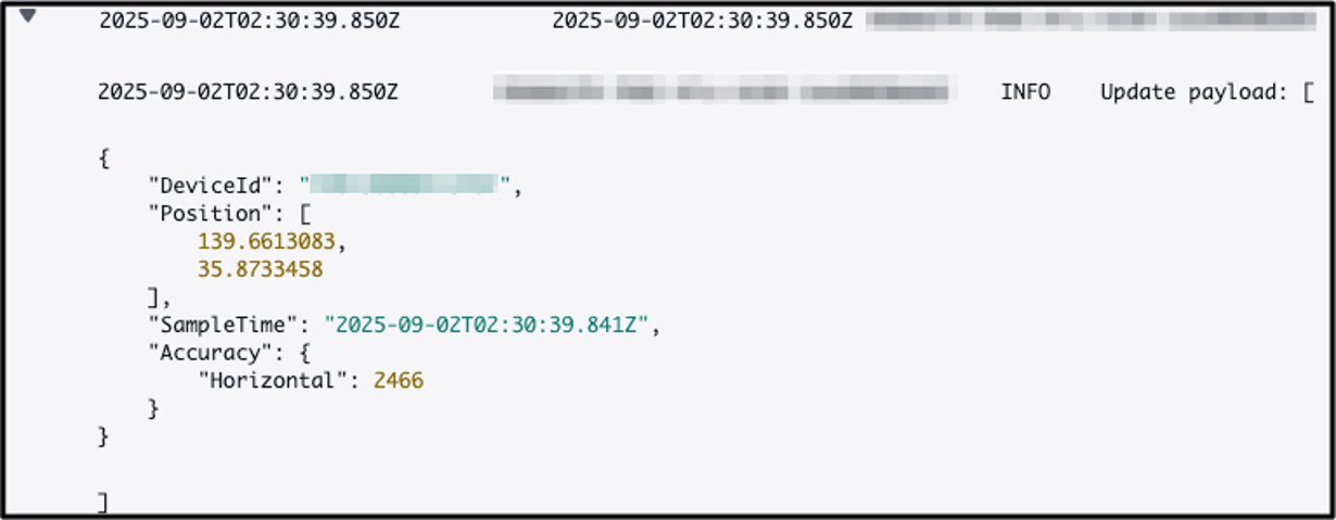 位置情報転送機能6